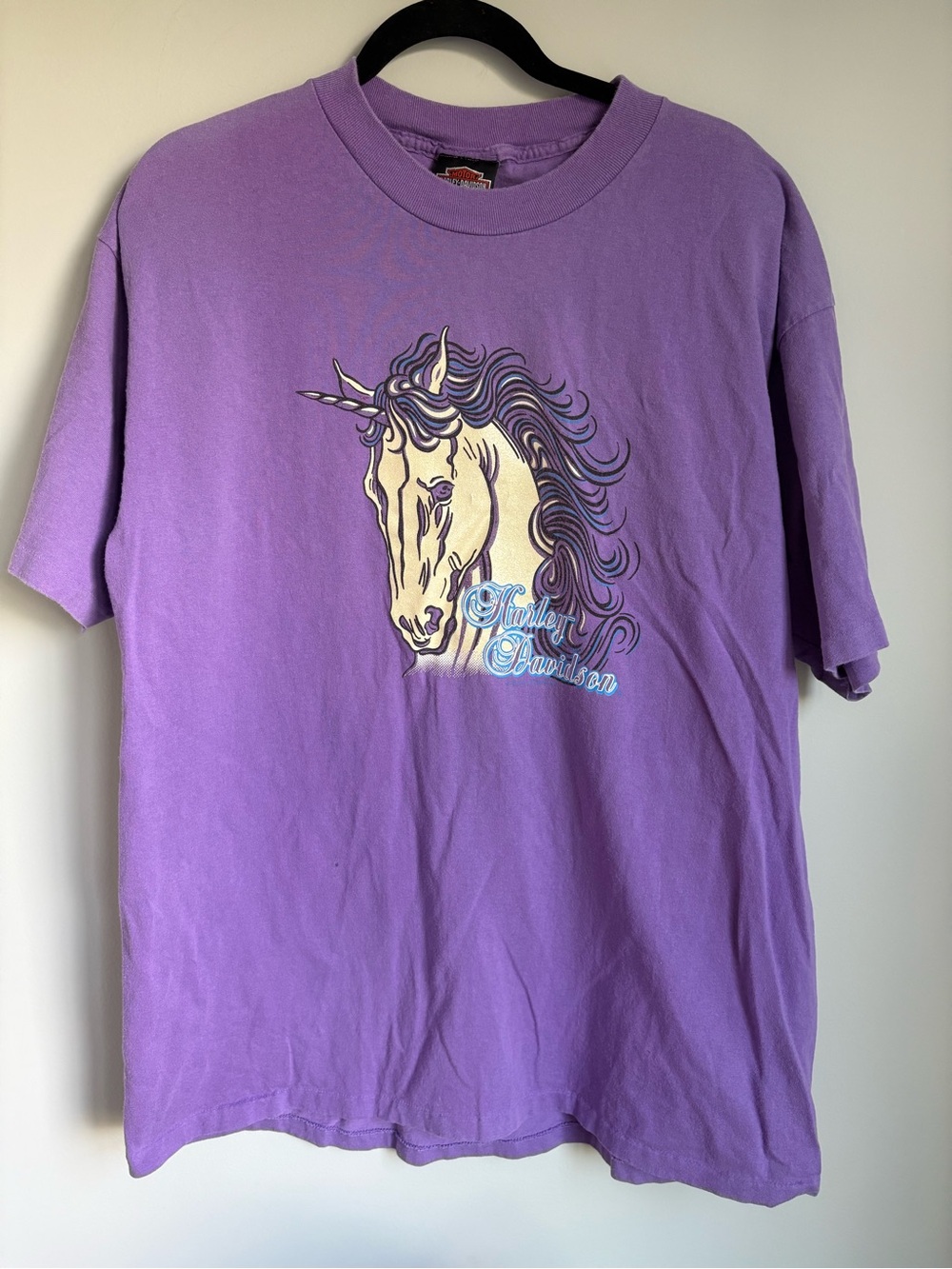 Vintage Harley Davidson Kingman Cycle Arizona Unicorn TShirt